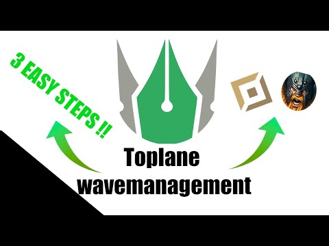 How to manage waves in toplane! 3 EASY STEP FORMULA!