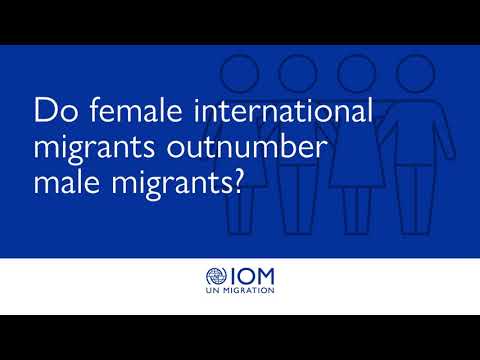 *WMR2022: International migrants by sex | World Migration ...