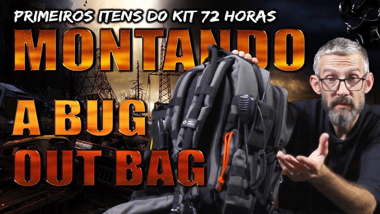 KIT 72 HORAS  - BUG OUT BAG - Primeiros itens adicionados #sobrevivencialismo #prepper #bushcraft