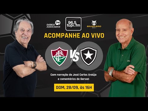 FLUMINENSE 2 x 0 BOTAFOGO - Brasileirão Série A - 25ª rodada - 28/09/2025 - AO VIVO