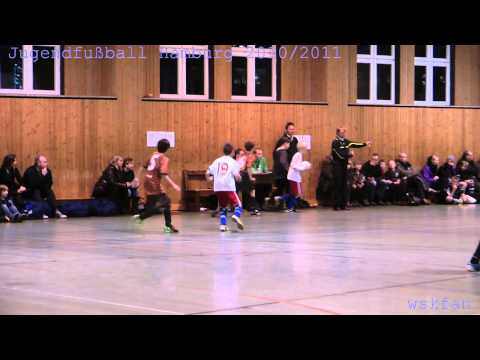 Jugendfußball Hamburg (22.1.2011) HSV 2. D - FC St.Pauli 2. D  - Jahrgang 1999 -  U 12