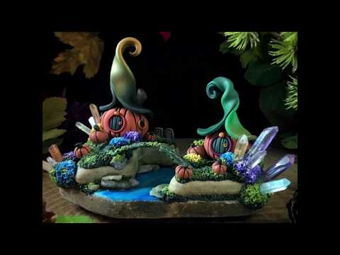 Polymer Clay Landscape Technique Time Lapse