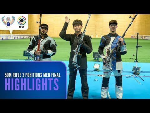 Highlights & Interviews | 50m Rifle 3 Positions Men Final - ISSF World Championship Cairo 2025