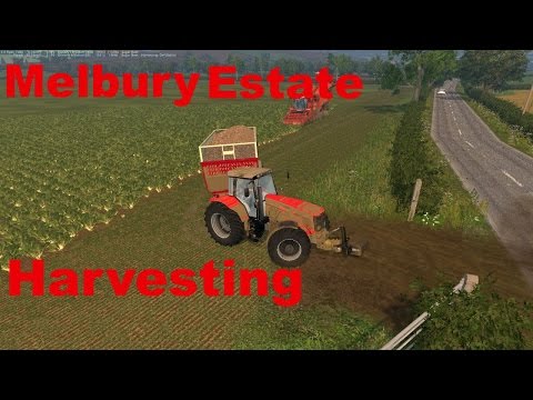 Melbury Estate Sugar Beet Harvesting Farming Simulator 2015