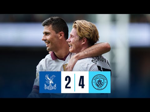 HIGHLIGHTS! DE BRUYNE HITS A CENTURY OF GOALS FOR CITY! | Crystal Palace 2-4 Man City