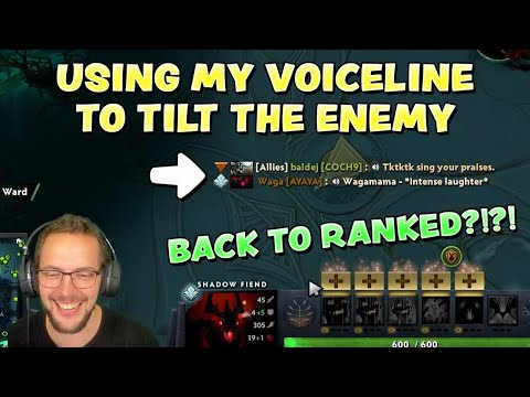 USING MY VOICELINE TO TILT THE ENEMY IN RANKED - SF MID