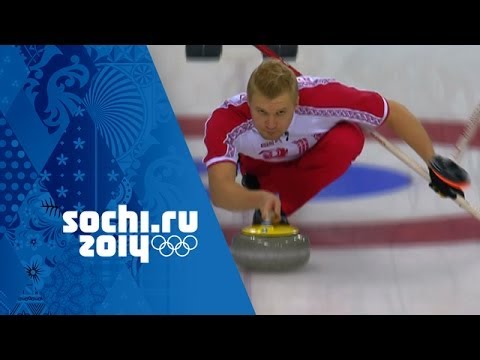 Curling - Men's Round Robin - Switzerland v Russia | Sochi 2014 Winter Olympics