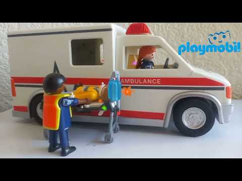 Playmobil ambulancia