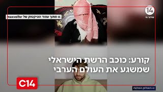 "מה זה פלשתין?": כוכב הרשת הישראלי שמשגע את העולם הערבי (חדשות ערוץ 14) - התמונה מוצגת ישירות מתוך אתר האינטרנט יוטיוב. זכויות היוצרים בתמונה שייכות ליוצרה. קישור קרדיט למקור התוכן נמצא בתוך דף הסרטון "מה זה פלשתין?": כוכב הרשת הישראלי שמשגע את העולם הערבי (חדשות ערוץ 14) - התמונה מוצגת ישירות מתוך אתר האינטרנט יוטיוב. זכויות היוצרים בתמונה שייכות ליוצרה. קישור קרדיט למקור התוכן נמצא בתוך דף הסרטון