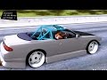 Nissan 200sx Cabrio Drift Monster Energy для GTA San Andreas видео 1
