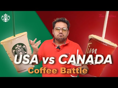 Tim Hortons vs Starbucks - Canada vs USA