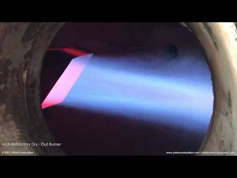 Refractory Dry - Out Burner - YETEN Combustion