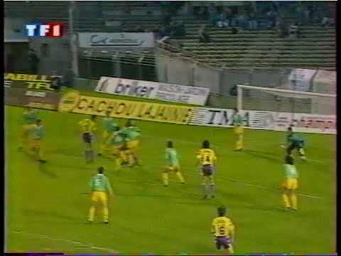 TOULOUSE - TOULON-3-0     (TOUS LES BUTS : DIVISION 1 : SAISON 1991-1992)