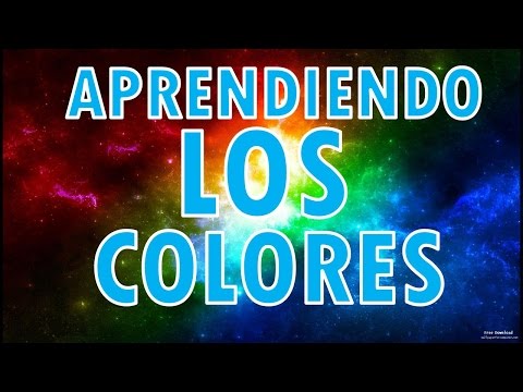 APRENDIENDO LOS COLORES para todos