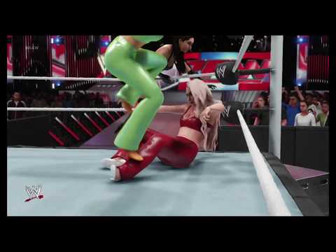 Ariana Grande & Selena Gomez vs. Kylie Jenner & Kendall Jenner (WWE 2k19) - Royal Girl Fights 😍
