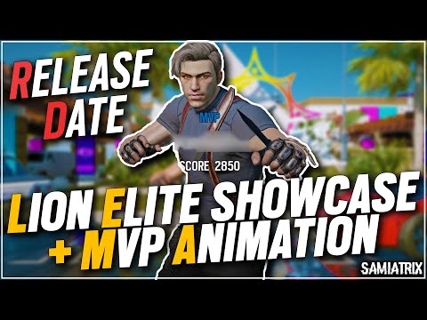 *NEW* LION ELITE SHOWCASE + MVP ANIMATION + RELEASE DATE - LEON ELITE SKIN -IN GAME SHOWCASE