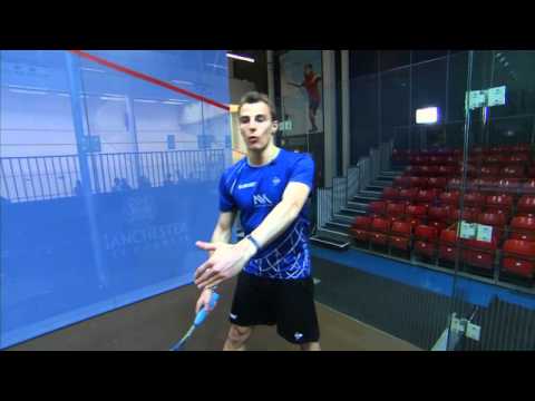 Nick Matthew Squash Coaching Tips Part 8 - The Boast