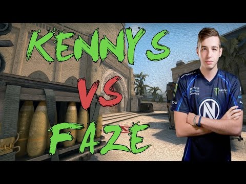 CSGO: POV ENVYUS kennyS vs FaZe (27/13) mirage @ ECS Season 2 EU