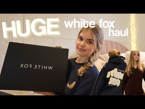 HUGE WHITE FOX CLOTHING HAUL ⭐️ *TRY ON