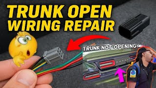 Stuck Electric Trunk? Don’t Go to the Dealer—Fix It in Minutes. Dodge Charger