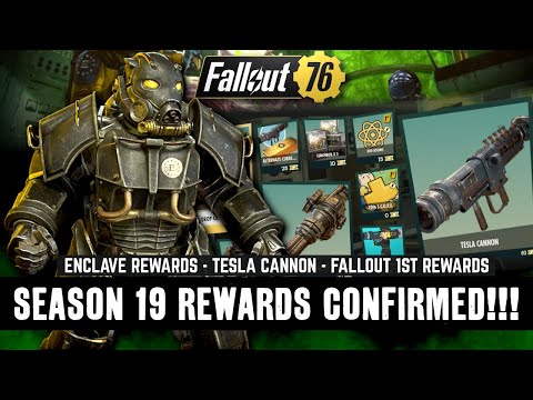ALL SEASON 19 SCOREBOARD ENCLAVE REWARDS CONFIRMED!! Fallout 76 Season 19 Scoreboard Review