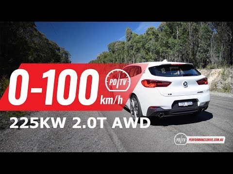 2019 BMW X2 M35i 0-100km/h & engine sound