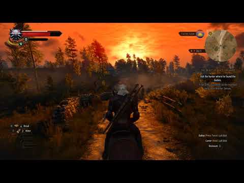 Witcher 3  has the best sunset in any game