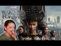 Wakanda Forever Official Trailer Reaction
