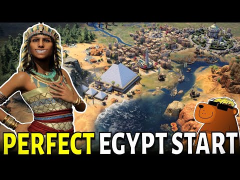 Civ 7 | When Egypt Gets A Perfect Nile…! Absolute JOY!!! (Deity Hatshepsut Civilization VII)