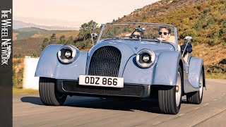 2025 Morgan Plus Four | Etna Blue | Driving, Interior, Exterior