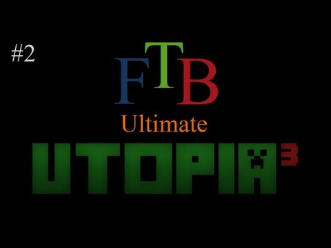FTB Ultimate: Utopia³ E02 - Peat, Applied Energistics, Steve's Carts, and more