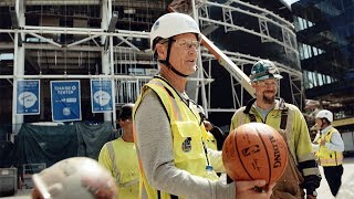 Warriors Basketball Operations Staff Visits Chase Center