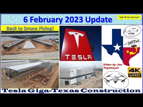 Switchyard transformer & production resumes! 6 February 2023 Giga Texas Construction Update(07:35AM)