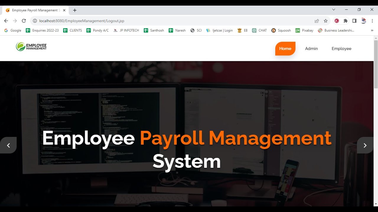 Employee Payroll Management System | Final Year Project 2026