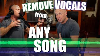 How To Remove Vocals From Any Song For Free (Easily Make High Quality Karaoke Tracks)