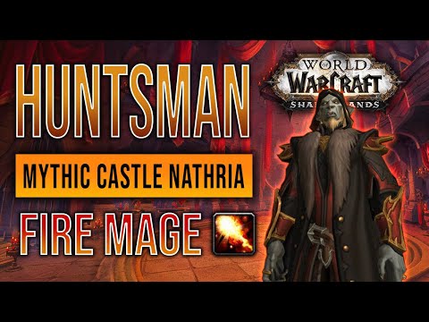 Huntsman Altimor MYTHIC kill | Castle Nathria | Episteme | Fire Mage POV