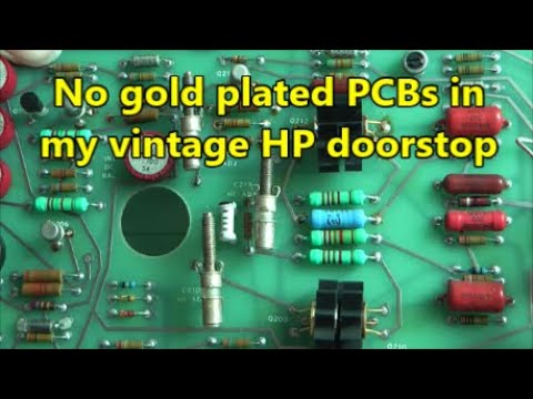 NATO HP 180A oscilloscope teardown