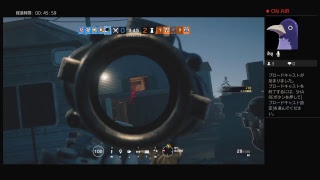 ［R6S］うーすけのレインボーシックス　実況放送！
