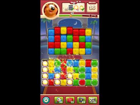 Toon Blast Level 3434 - NO BOOSTERS 🐻🐺🐱 | SKILLGAMING ✔️