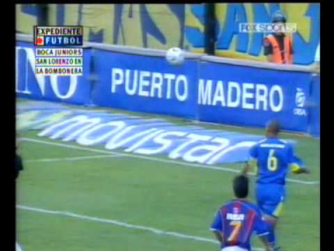 boca 1 san lorenzo 2 clausura 2006.WMV