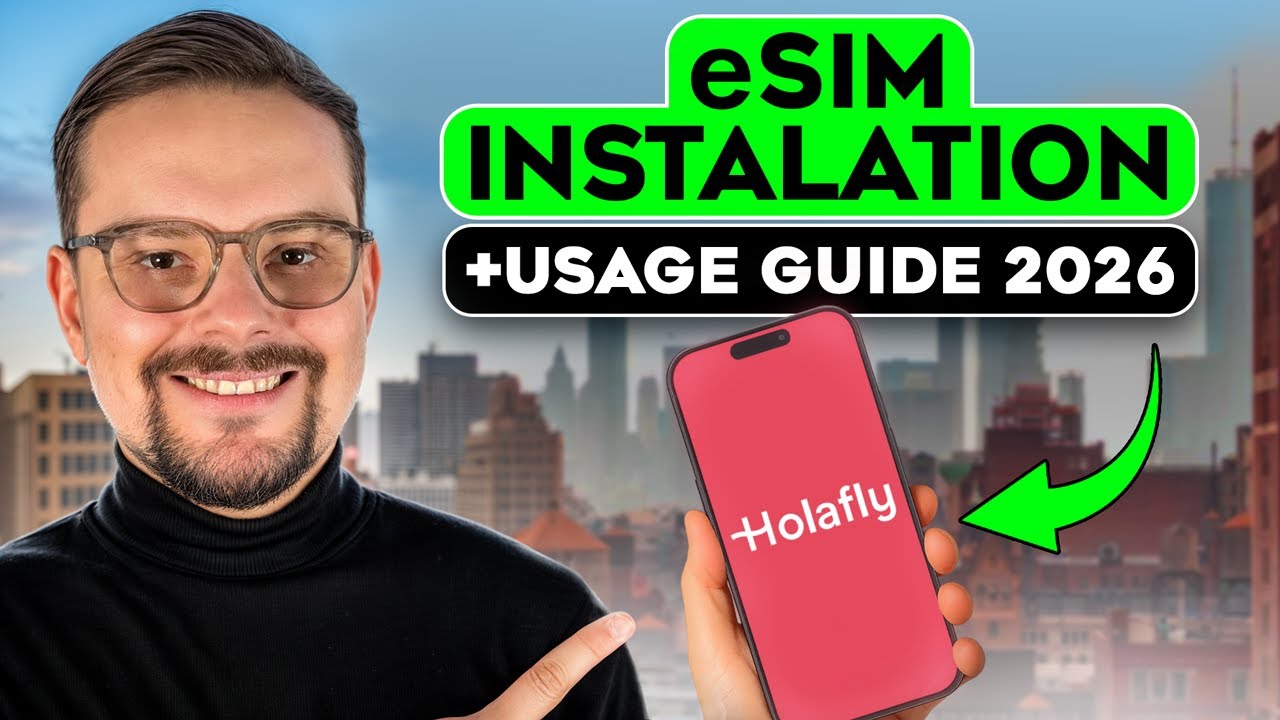 How to Use Holafly eSIM - 2026 (Tips & Trick) eSIM Installation, Activation