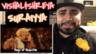 Reactions to Thugs of Hindostan “ Suraiyya “ Vishal Dadlani &amp; Shreya Ghoshal