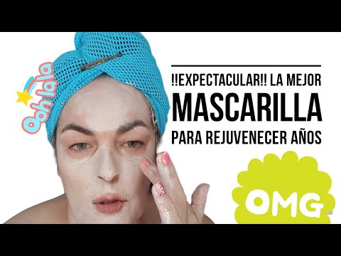 La Mejor Mascarilla probada para arrugas, flacidez, manchas , acne !! increible!!