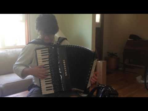 NEW Compact Brandoni Piano Accordion Liberty 131 LMMM 20lbs