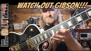 Video thumbnail for Chibson Les Paul Custom, IronGear Dirty Torque Pickup by Dave Barlow