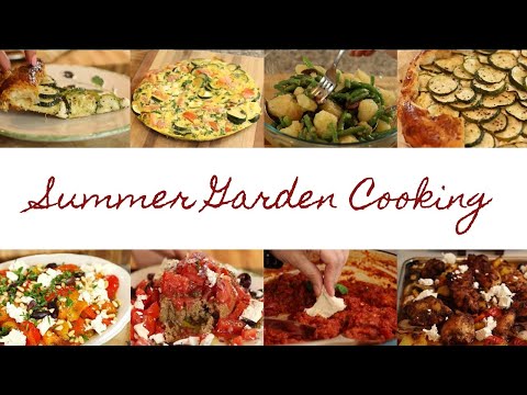 Summer Garden Cooking: 7 Mediterranean Recipes with Zucchini, Tomatoes & Herbs