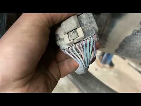 Air Suspension Code C1543-13 Corroded Wiring - Ram 2500