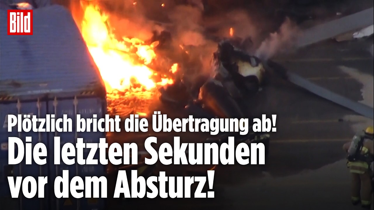 LOS ANGELES: Tragischer Helikopter-Absturz! News-Team stürzt nach Live-Übertragung in den Tod