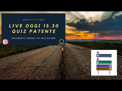 SEGNALI DI INDICAZIONE