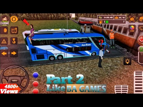 Mobile Bus Simulator 2020 Update || Part 2 || Crazy Bus driving || Android Gameplay || Android Game.